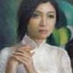 白いアオザイ姿のお姉さん(DiGiket.com)