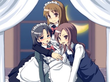 [アイロンウェアー] の【はーれむ淫語～メイドとお嬢様～恥辱編 】
