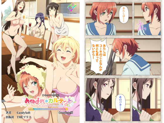 【フルカラー成人版】あねよめカルテット 第2巻  Complete版のタイトル画像