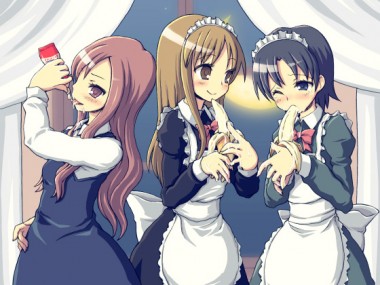 [アイロンウェアー] の【はーれむ淫語～メイドとお嬢様～陵辱編 】