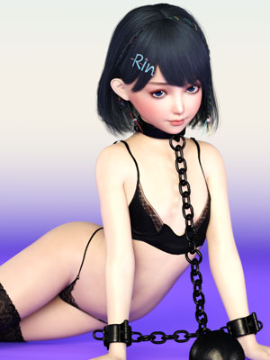 小柄な凛ちゃんセクシー奴隷写真集のサンプル画像4