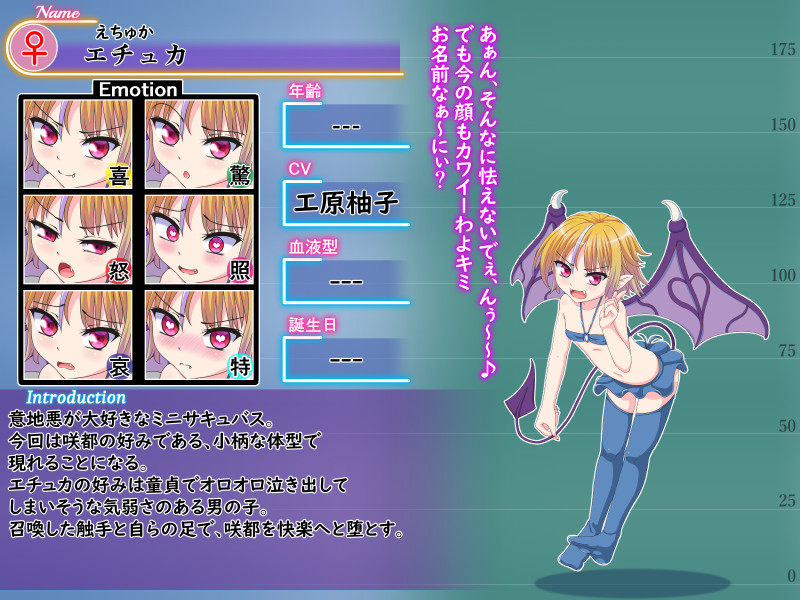 甘く責めるサキュバスと少年