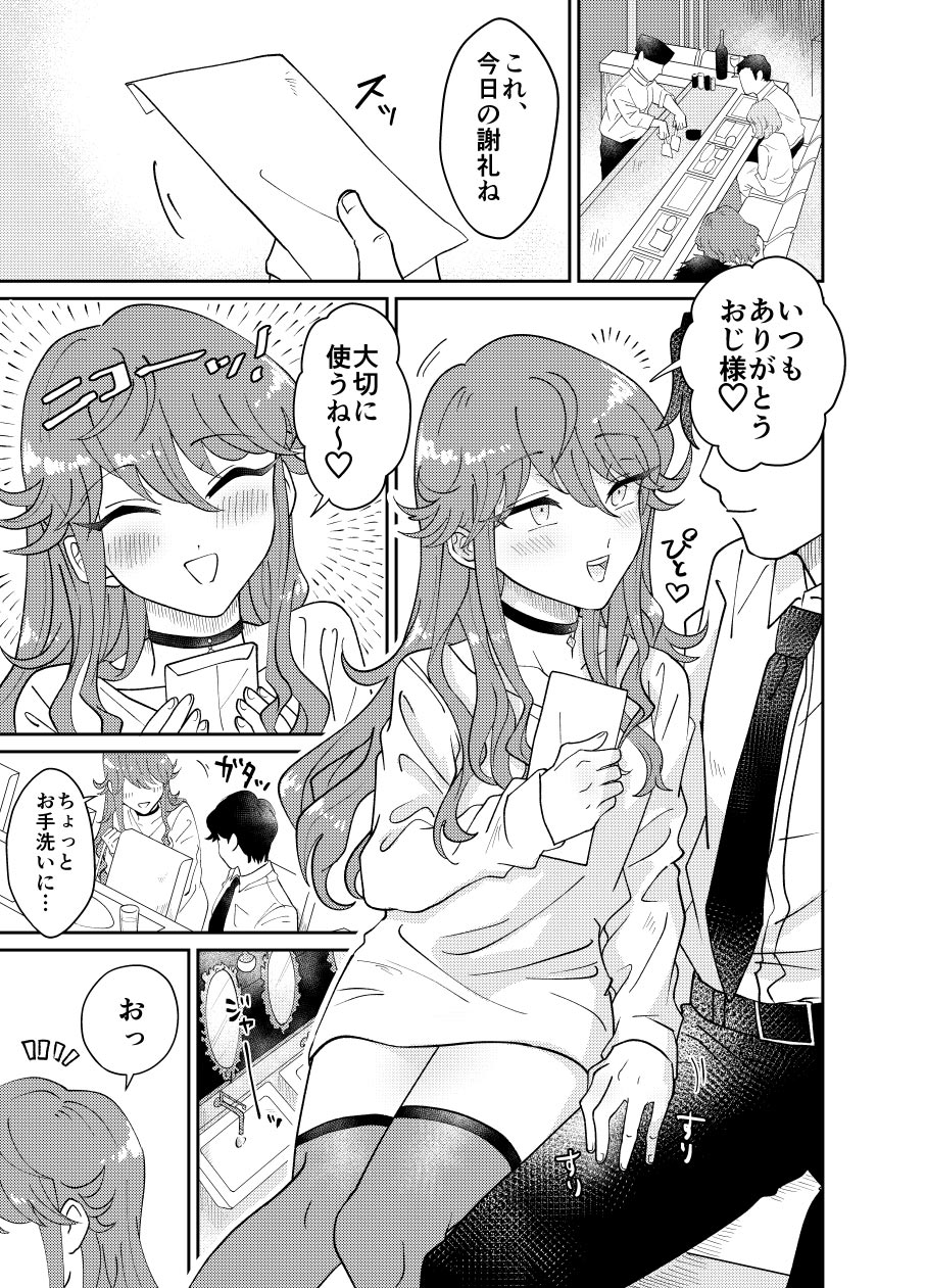 パパ活男子メス犬化計画のサンプル画像1