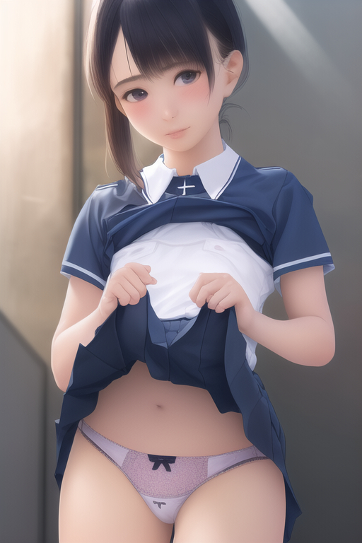 スカートめくってと頼んでみたのサンプル画像2