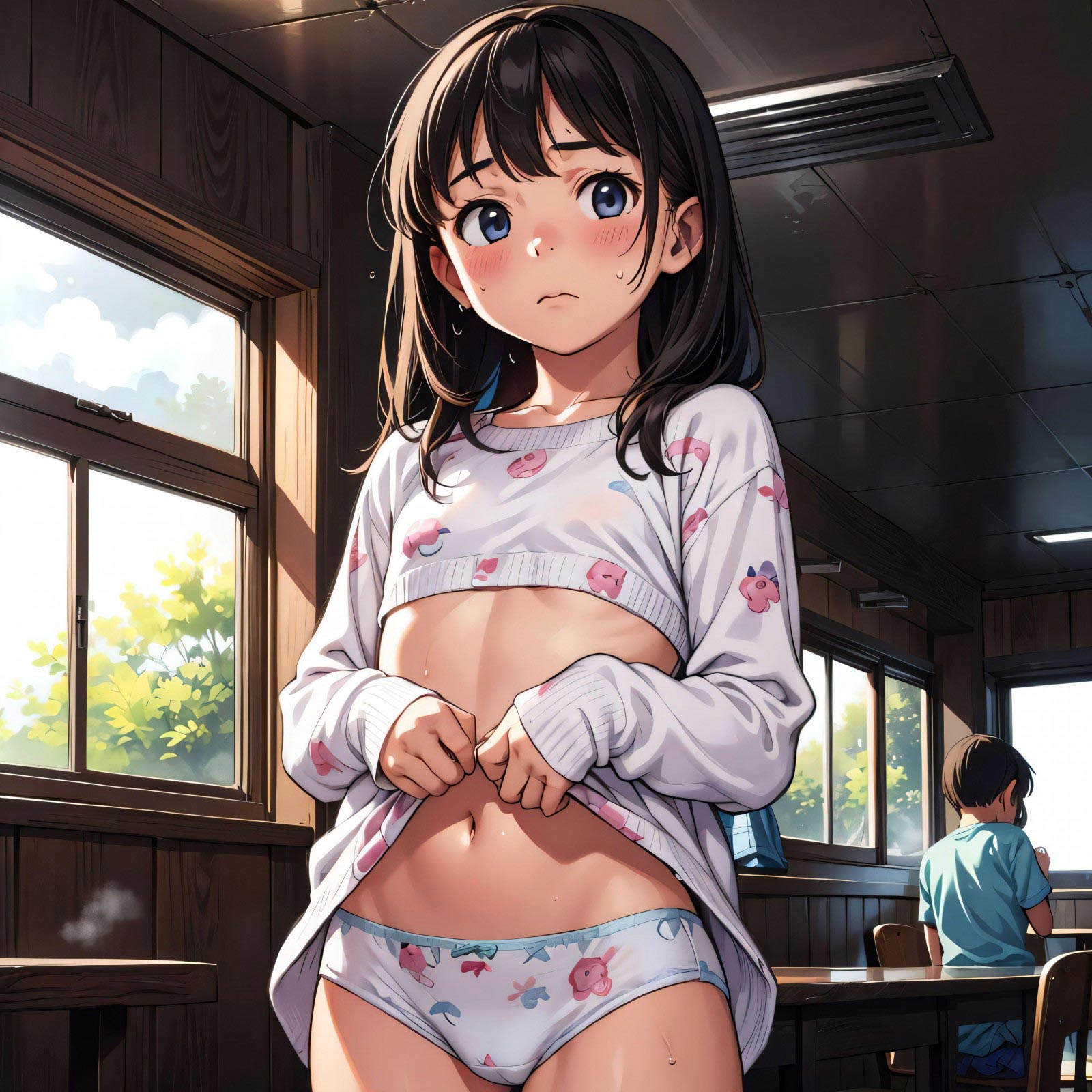 サンプル画像|妹の純白ぱんつが眩しくて ～お兄ちゃん、恥ずかしいけど見て欲しいの～