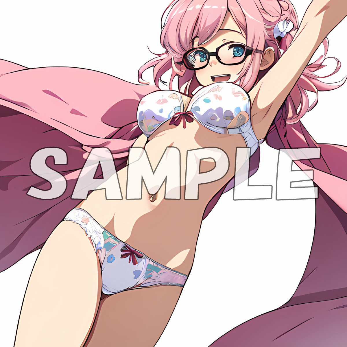 サンプル画像2|【エロCG/動画】きまぐれ眼鏡ッ娘おぱんつ02【牡丹桜】