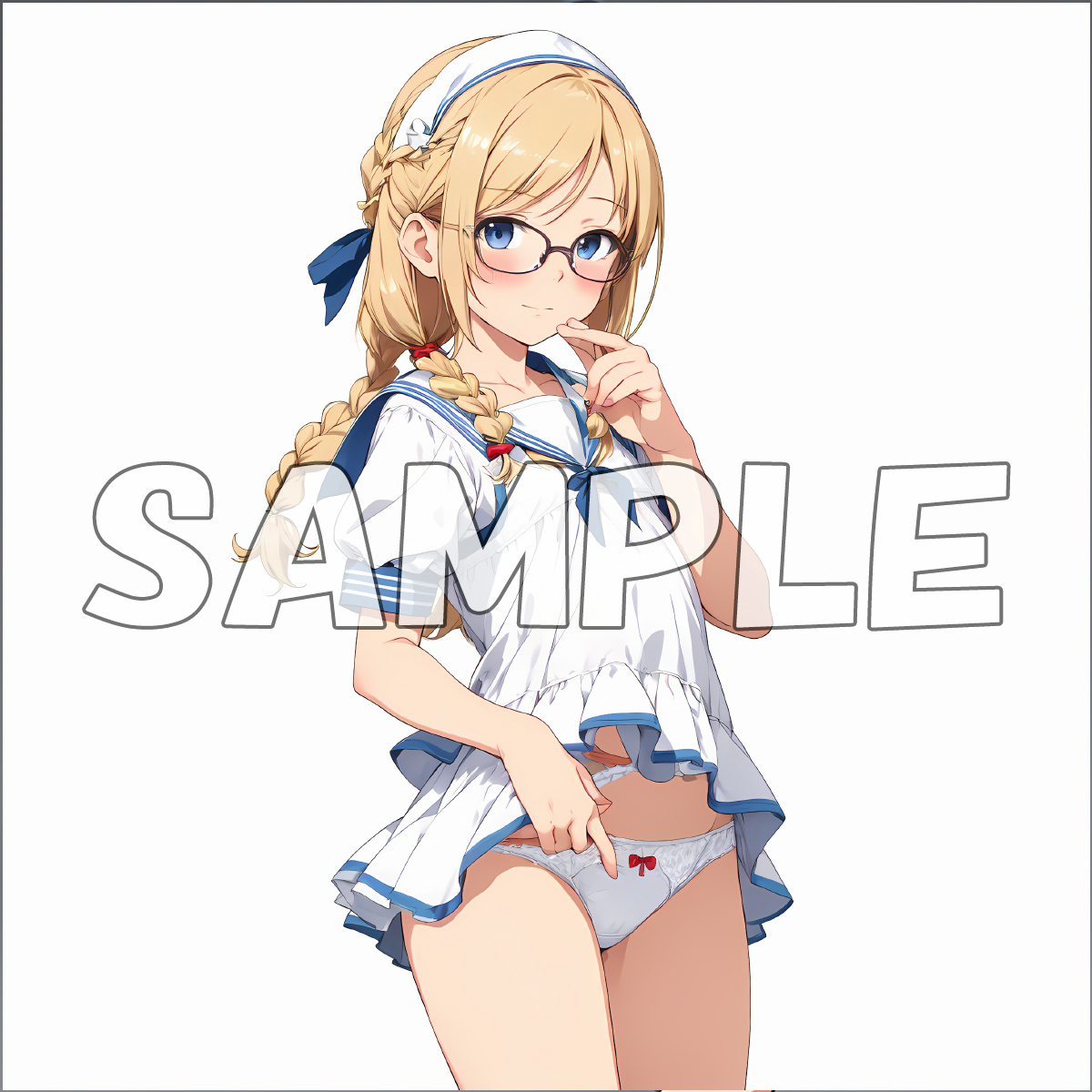 サンプル画像5|【エロCG/動画】きまぐれ眼鏡ッ娘おぱんつ02【牡丹桜】