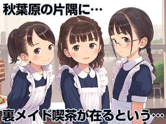 サンプル画像1|【エロCG/動画】■無法の裏アキバ■過激化LO化する闇メイドカフェ潜入■つるぺた500枚■【ωいるかっくす塾長ω】