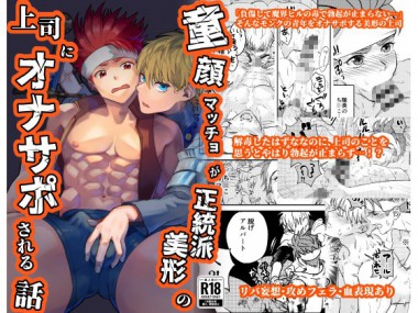 [宮廷すべすべ屋] の【童顔マッチョが正統派美形の上司にオナサポされる話】