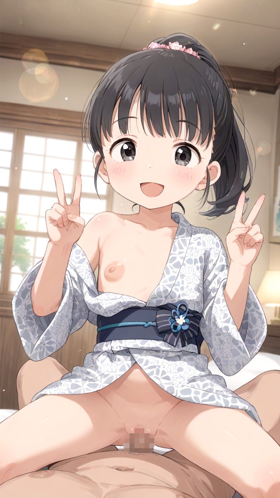 サンプル画像|舞ちゃん 大きすぎる乳輪を見守る撮影会 後編 pixiv未公開分を含む高解像度化CG集（4K ZIP形式JPEG）