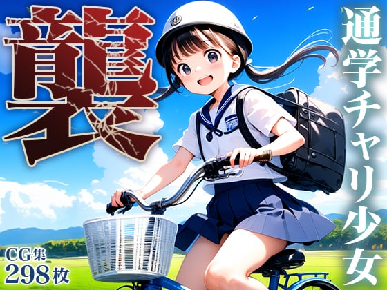 タイトル画像|【エロCG/動画】■襲う■田舎の素朴な通学チャリ少女■止められない性衝動■298枚■【ωいるかっくす塾長ω】