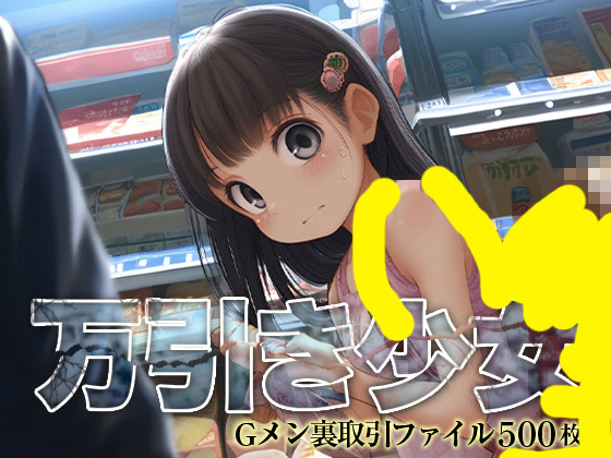 タイトル画像|【エロCG/動画】■万引きGメン■つるぺた少女と裏取引■見逃してあげる代わりに…■CG集500枚■【ωいるかっくす塾長ω】