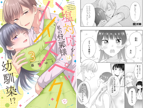 塩対応な私の旦那様はハイスペックな幼馴染！？【電子限定特典付き】【コミックス版】 3巻のタイトル画像