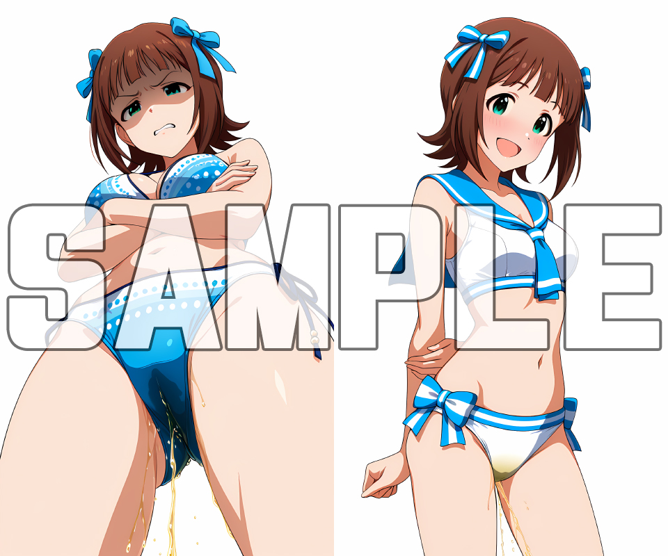 サンプル画像3|【エロCG/動画】着せ替えおしっこ人形AIR -無印歌姫偶像極人編 赤天春-【牡丹桜】