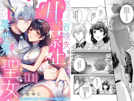 召喚先はH禁止の異世界聖女〜竜人王子の人外一途セックスは狂うほど甘い〜【分冊版】 11話のタイトル画像