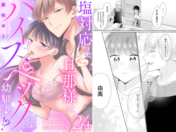塩対応な私の旦那様はハイスペックな幼馴染！？〜トロトロに甘やかされて開発される体〜【分冊版】 24話のタイトル画像