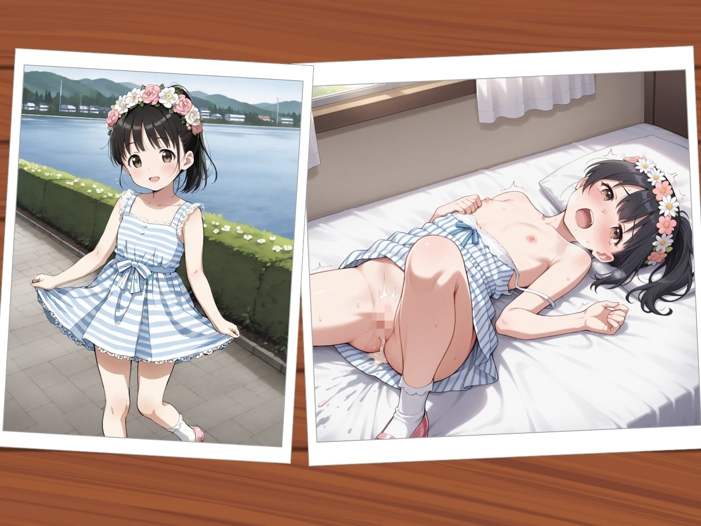 サンプル画像|ちっぱい少女のCG