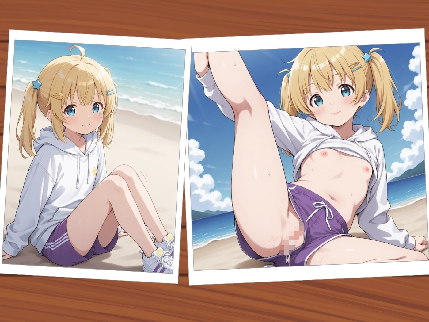サンプル画像|ちっぱい少女のCG