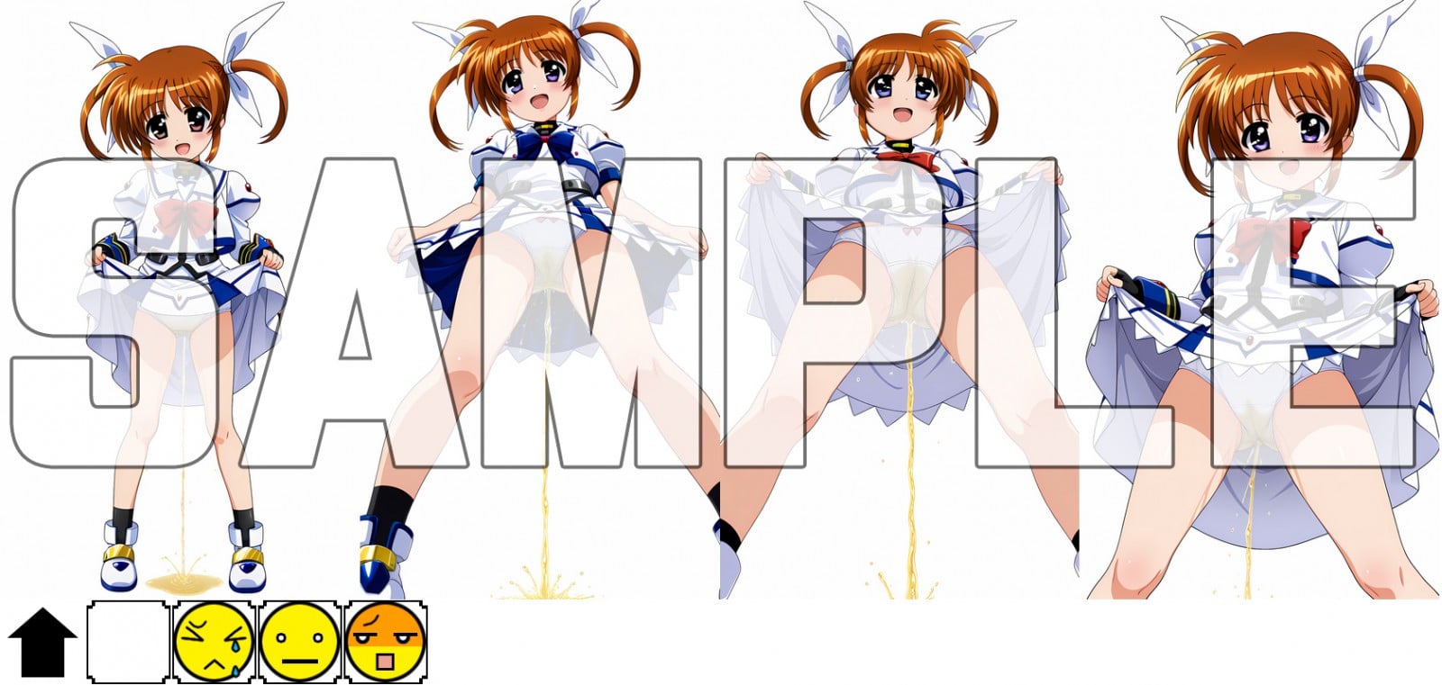 サンプル画像2|【エロCG/動画】オモシューAI おしっこお漏らしするヒロイン001【牡丹桜】