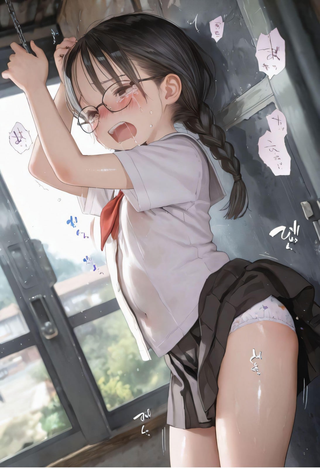 サンプル画像4|【エロCG/動画】清純な委員長を【みにとまとの丘】