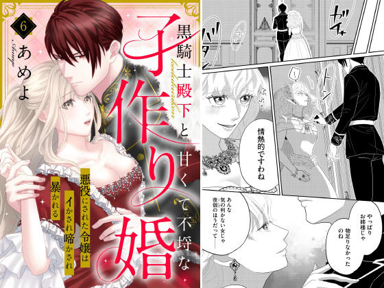 黒騎士殿下と甘くて不埒な子作り婚 悪役にされた令嬢はイかされ啼かされ暴かれる（分冊版） 【第6話】のタイトル画像