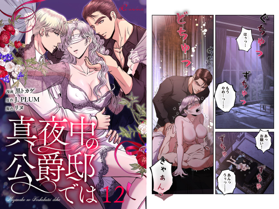 真夜中の公爵邸では（フルカラー） 12のタイトル画像