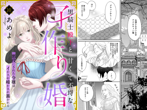 黒騎士殿下と甘くて不埒な子作り婚 悪役にされた令嬢はイかされ啼かされ暴かれる（分冊版） 【第10話】のタイトル画像