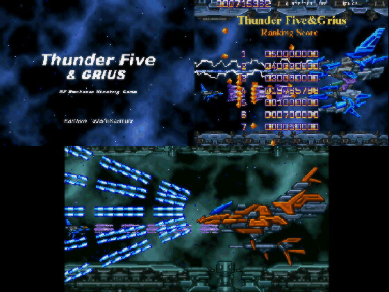 Thunder Five&Grius̏Љ摜