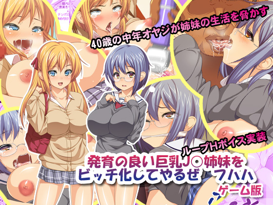 [鳥居姫] の【発育の良い巨乳J○姉妹をビッチ化してやるぜ フハハ ゲーム版】